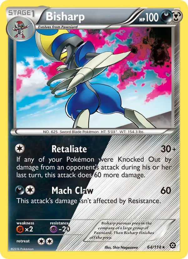 Bisharp 64 Steam Siege Pokesingles