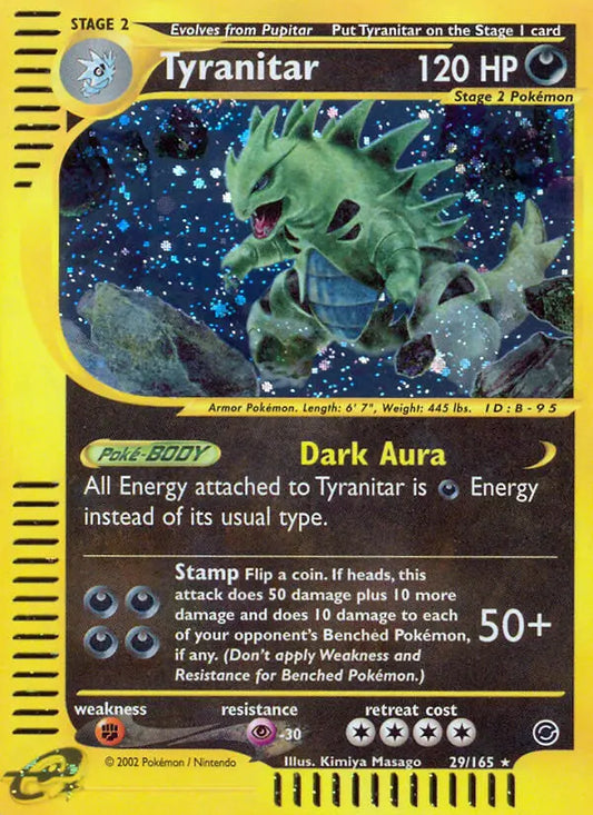 Tyranitar 29 Expedition Base Set Pokesingles