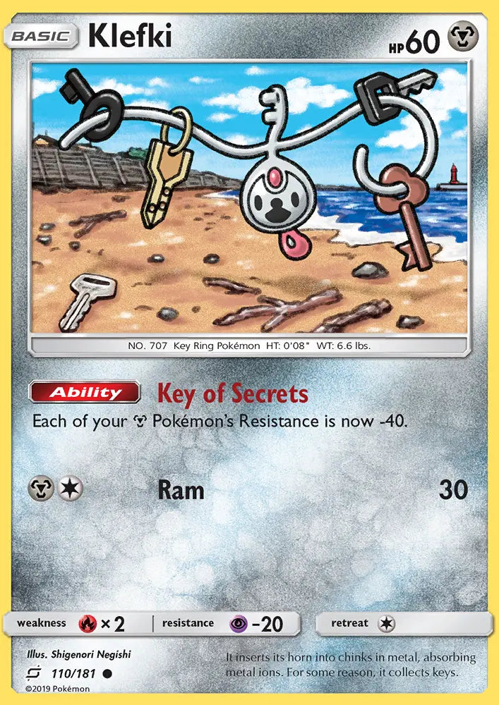 Klefki 110 Team Up Pokesingles