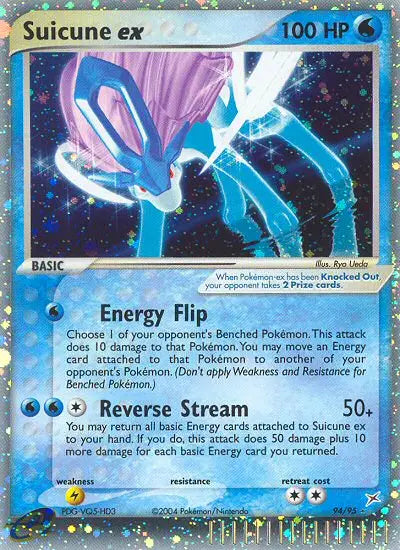 Suicune ex 94 Team Magma vs Team Aqua Pokesingles