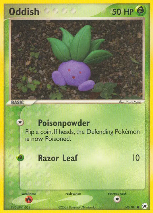 Oddish 68 Hidden Legends Pokesingles