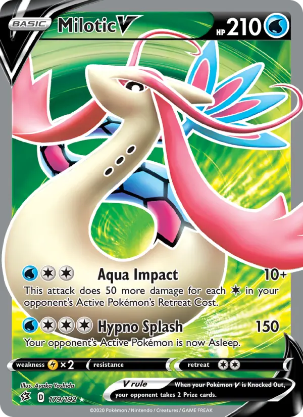 Milotic V 179 Rebel Clash Pokesingles
