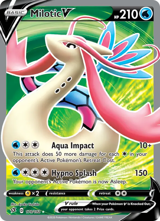 Milotic V 179 Rebel Clash Pokesingles