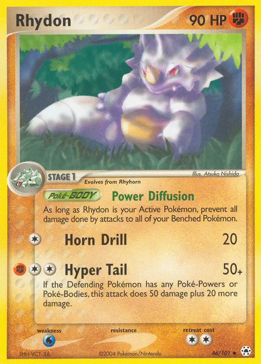 Rhydon 46 Hidden Legends Pokesingles