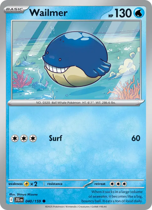 Wailmer 40 Journey Together Pokesingles