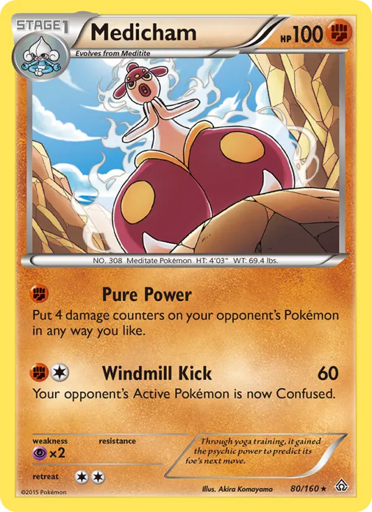 Medicham 80 Primal Clash Pokesingles