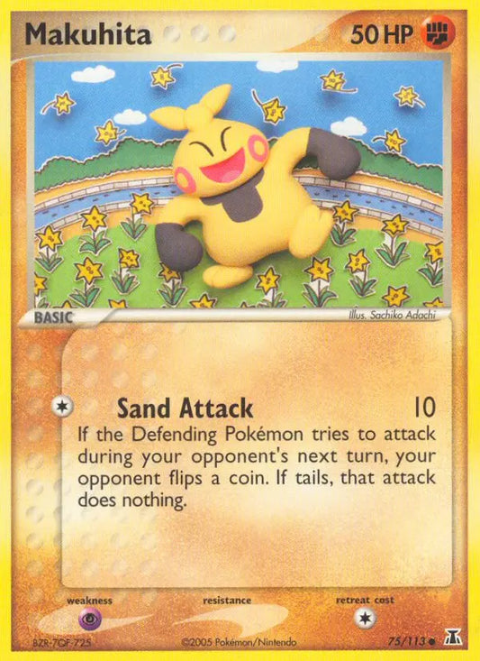 Makuhita 75 Delta Species Pokesingles