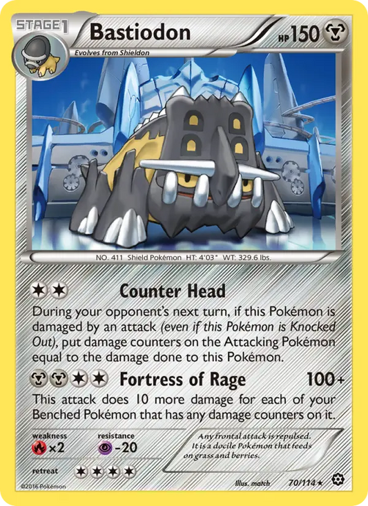 Bastiodon 70 Steam Siege Pokesingles