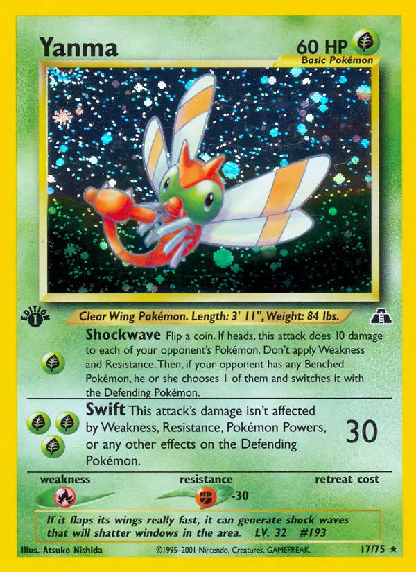 Yanma 17 Neo Discovery Pokesingles
