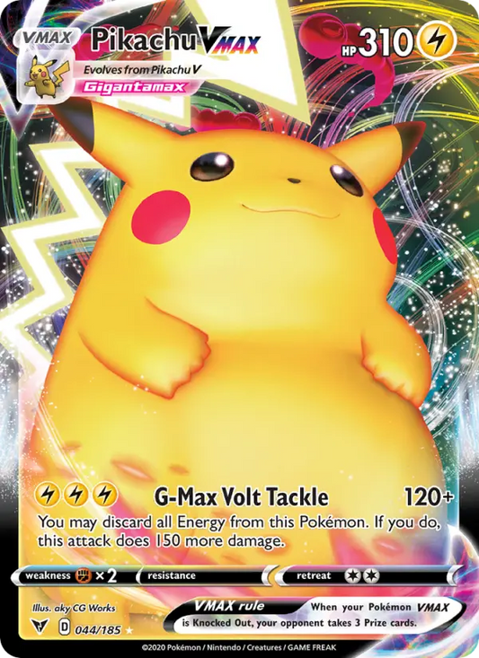 Pikachu VMAX 44 Vivid Voltage Pokesingles