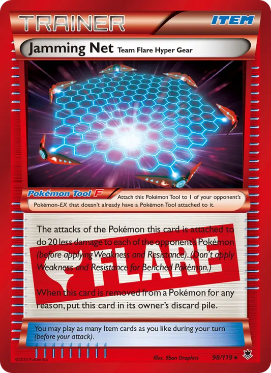 Jamming Net Team Flare Hyper Gear 98 Phantom Forces Pokesingles
