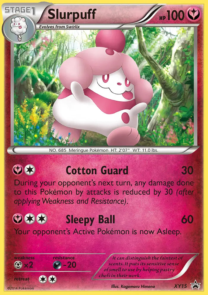 Slurpuff XY15 XY Black Star Promos Pokesingles