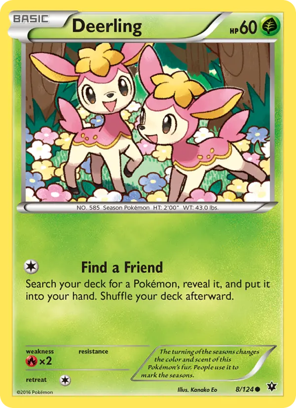 Deerling 8 Fates Collide Pokesingles