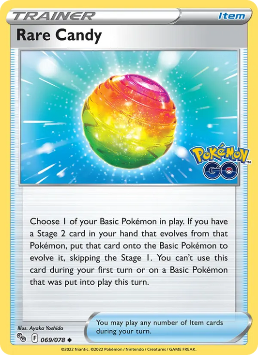 Rare Candy 69 Pokémon GO Pokesingles