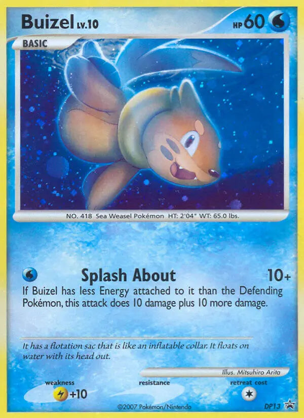 Buizel DP13 DP Black Star Promos Pokesingles
