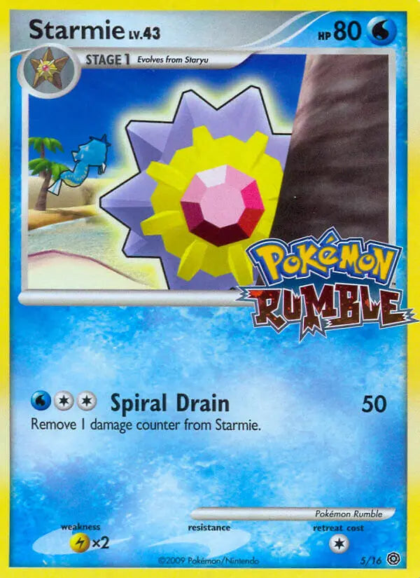 Starmie 5 Pokémon Rumble Pokesingles
