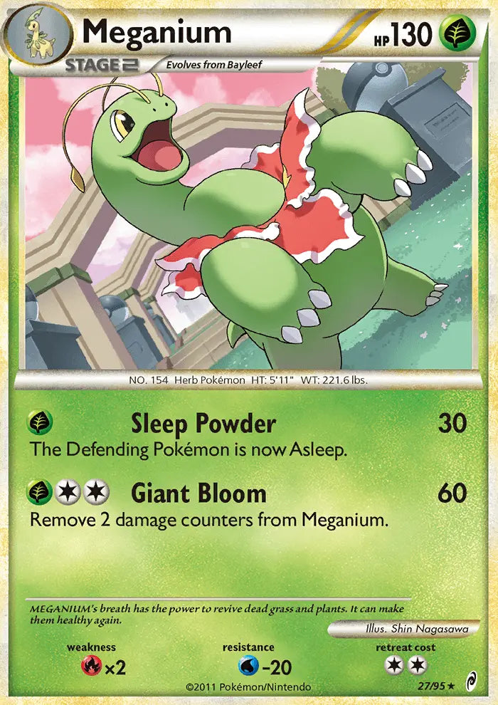Meganium 27 Call of Legends Pokesingles