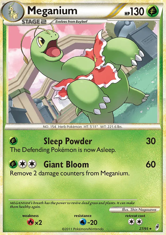 Meganium 27 Call of Legends Pokesingles