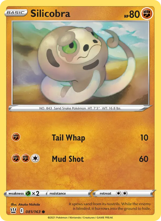 Silicobra 81 Battle Styles Pokesingles