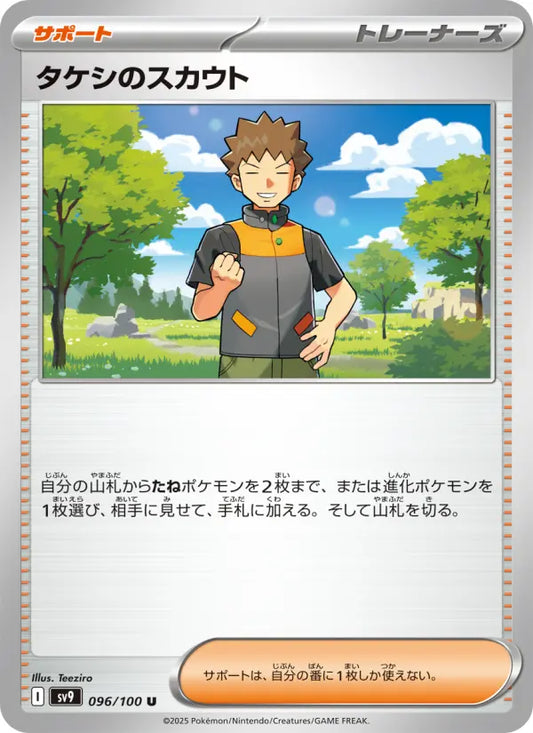 Brock's Scouting 96 Battle Partners Pokesingles