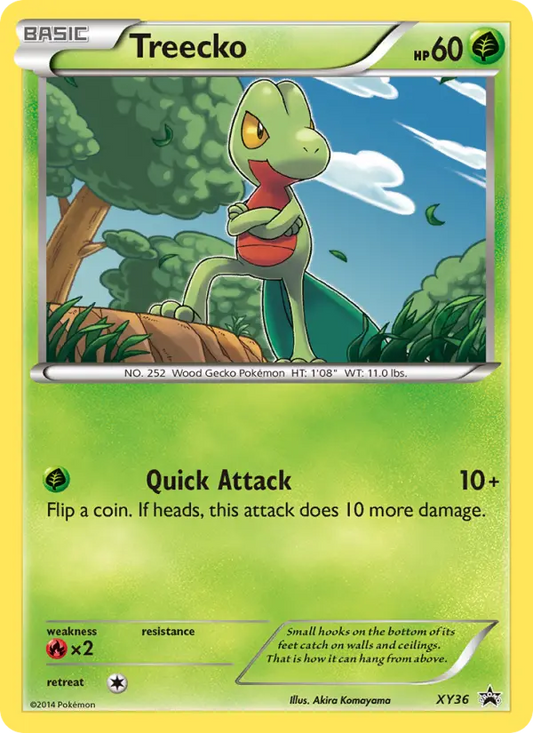 Treecko XY36 XY Black Star Promos Pokesingles