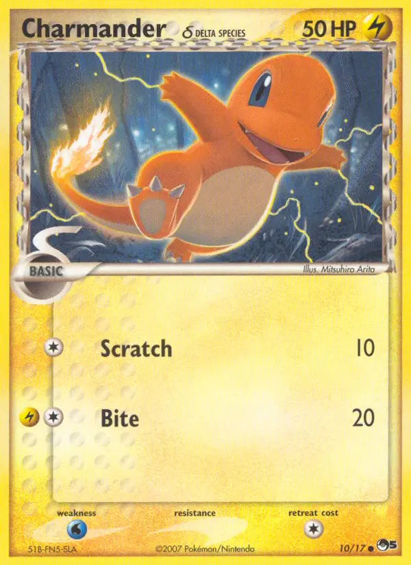 Charmander δ 10 POP Series 5 Pokesingles