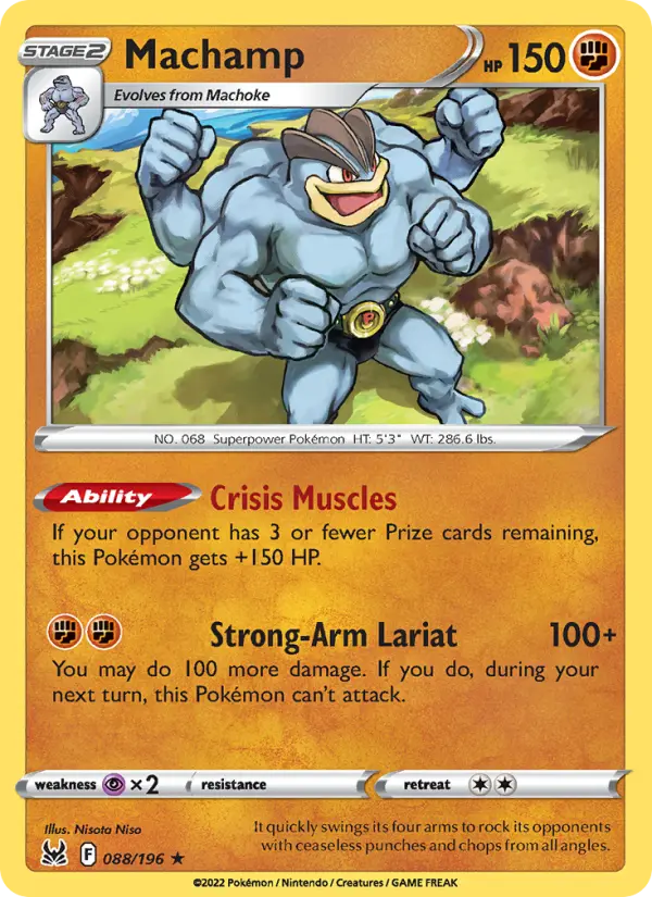 Machamp 88 Lost Origin Pokesingles