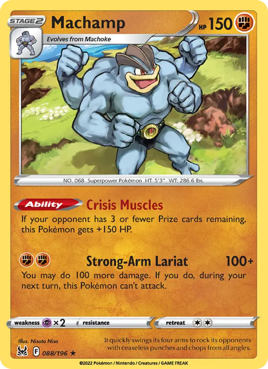 Machamp 88 Lost Origin Pokesingles