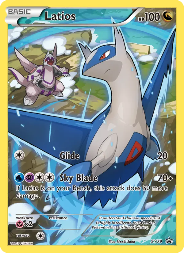 Latios XY79 XY Black Star Promos Pokesingles