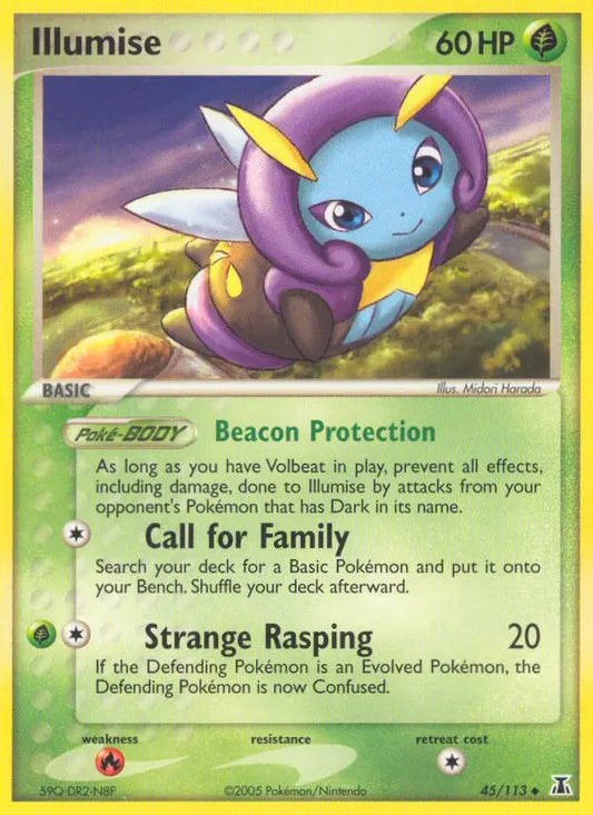Illumise 45 Delta Species Pokesingles