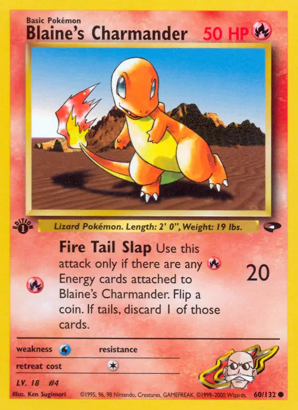 Blaine's Charmander 60 Gym Challenge Pokesingles