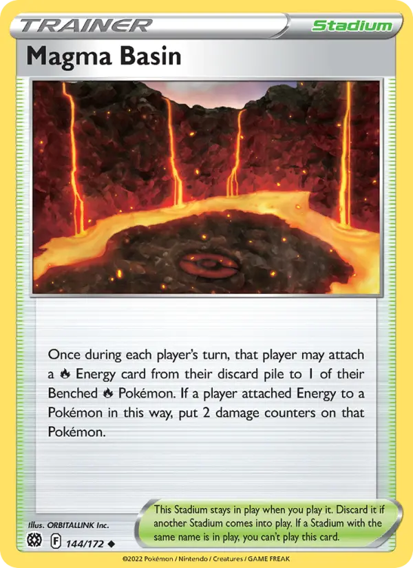Magma Basin 144 Brilliant Stars Pokesingles