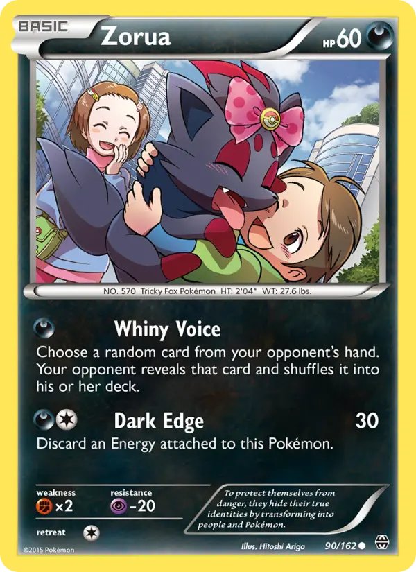 Zorua 90 BREAKthrough Pokesingles
