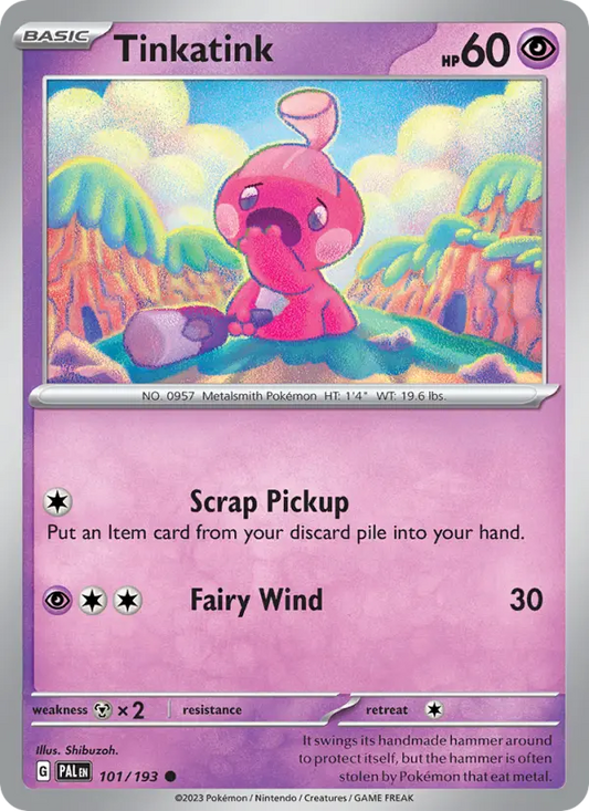 Tinkatink 101 Paldea Evolved Pokesingles