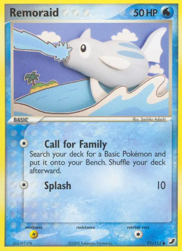 Remoraid 71 Unseen Forces Pokesingles