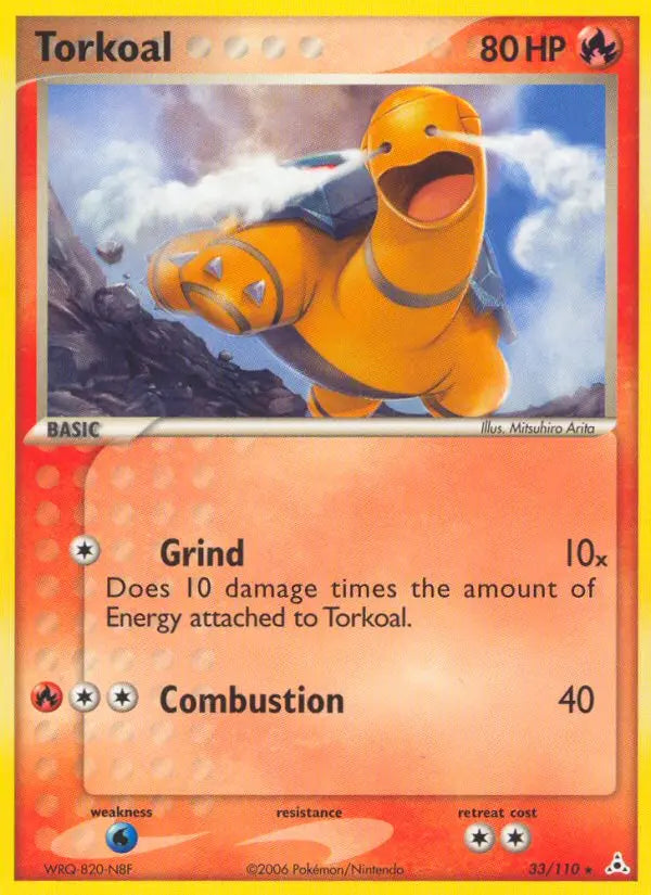 Torkoal 33 Holon Phantoms Pokesingles