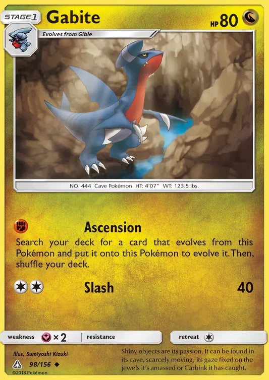 Gabite 98 Ultra Prism Pokesingles