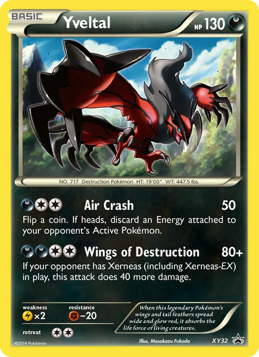 Yveltal XY32 XY Black Star Promos Pokesingles