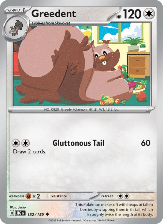 Greedent 132 Journey Together Pokesingles