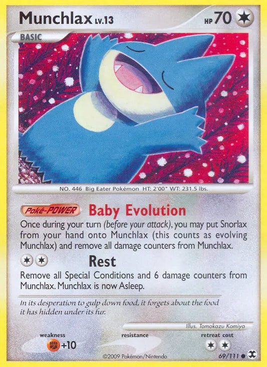Munchlax 69 Rising Rivals Pokesingles