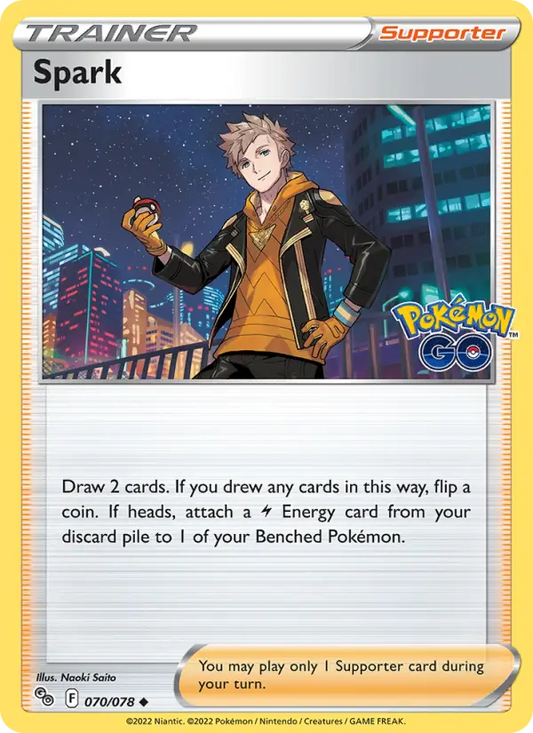 Spark 70 Pokémon GO Pokesingles