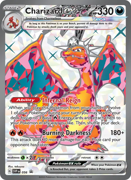 Charizard ex 56 SVP Black Star Promos Pokesingles