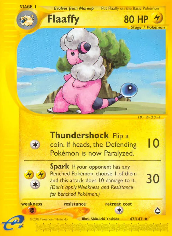 Flaaffy 47 Aquapolis Pokesingles
