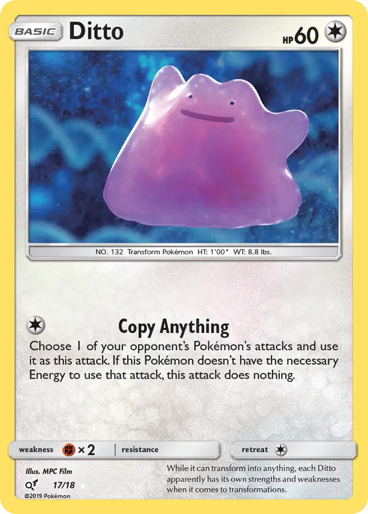 Ditto 17 Detective Pikachu Pokesingles