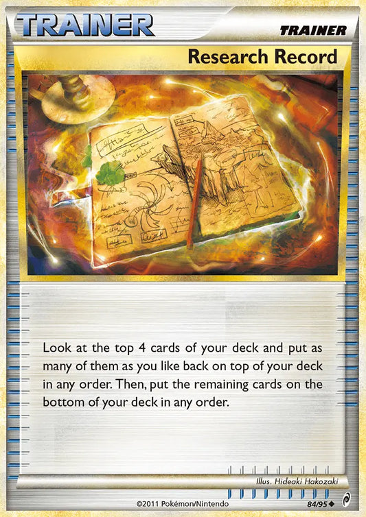 Research Record 84 Call of Legends Pokesingles