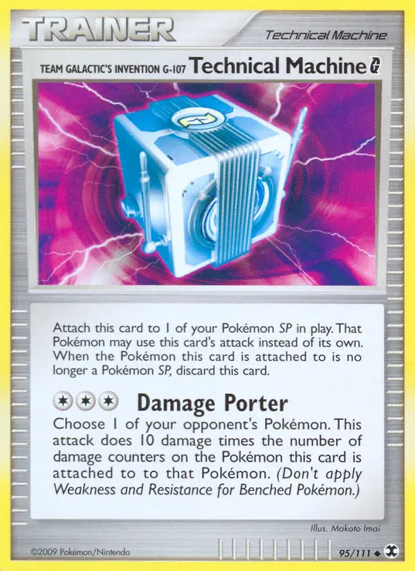 Team Galactic's Invention G-107 Technical Machine 95 Rising Rivals Pokesingles