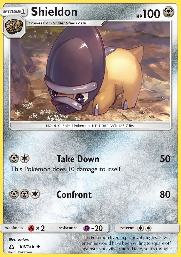 Shieldon 84 Ultra Prism Pokesingles
