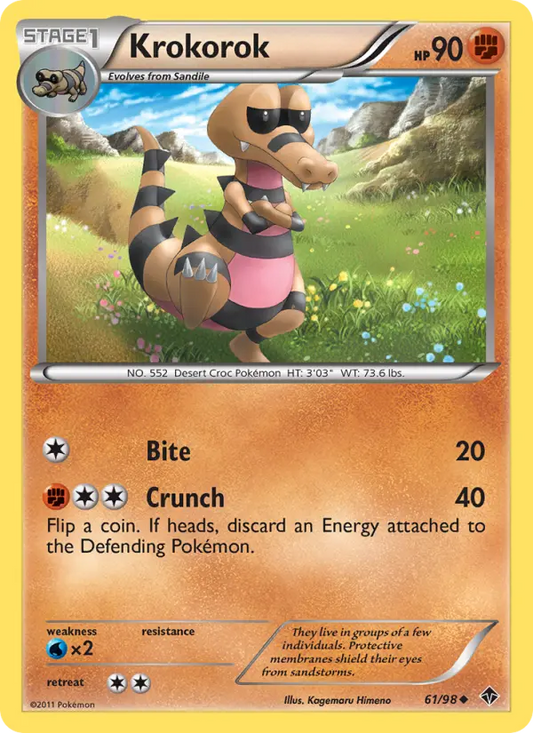 Krokorok 61 Emerging Powers Pokesingles