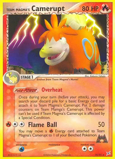 Team Magma's Camerupt 19 Team Magma vs Team Aqua Pokesingles