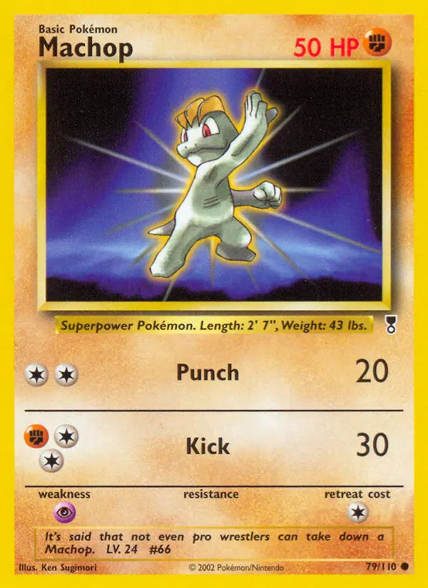 Machop 79 Legendary Collection Pokesingles